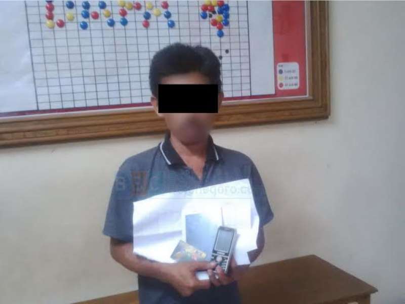 Asyik Judi Togel Online, Seorang Warga Diciduk Polisi