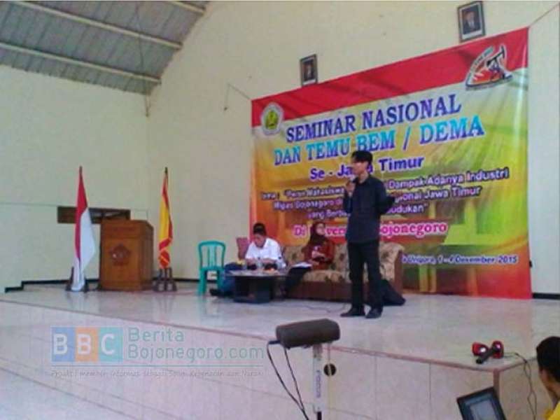 BEM / DEMA Se-Jatim Gelar Diskusi Migas di Bojonegoro
