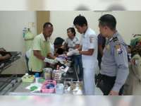 Supra Hantam Mio, Empat Orang Luka-Luka 