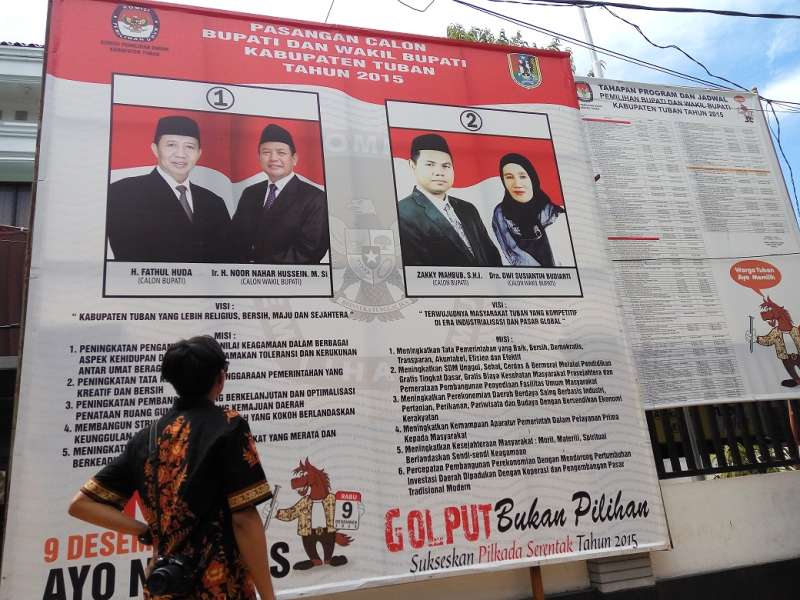 Pilkada Tuban, Dua Kekuatan Tak Seimbang 