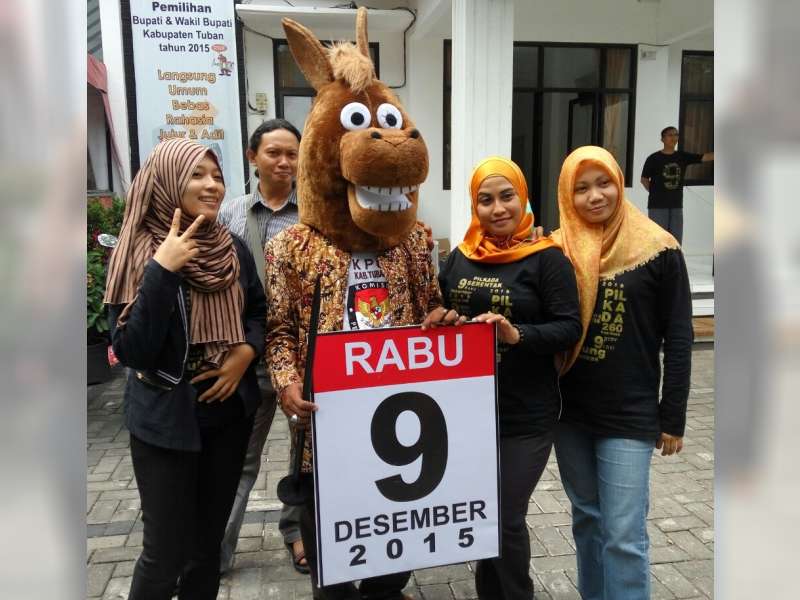 Pemuda Muhammadiyah dan GP Ansor Imbau Warga Tuban Gunakan Hak Pilih