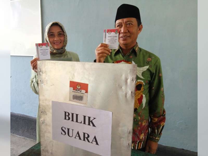 Timses Huda-Noor Klaim Menangi Pilkada Tuban