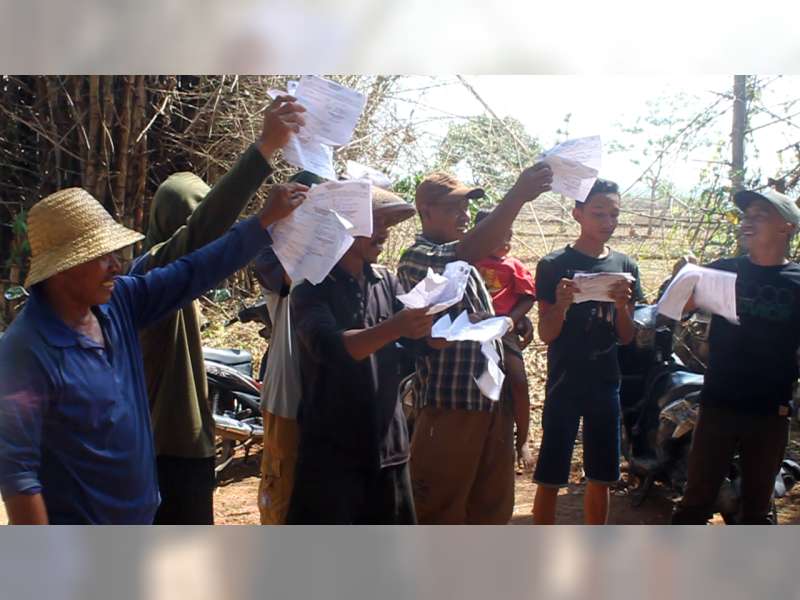 Kecewa, Warga Boikot Tidak Mencoblos Pilkada Tuban 