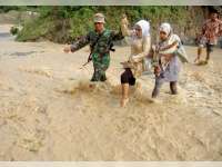 Banjir Bandang Mulai Menerjang Wilayah Bojonegoro 