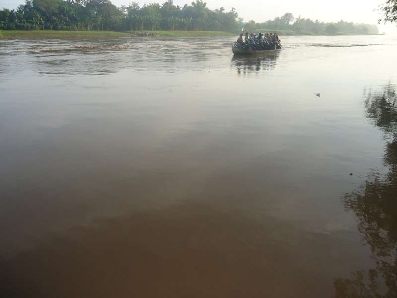 Limbah Lantung Diduga Cemari Bengawan Solo