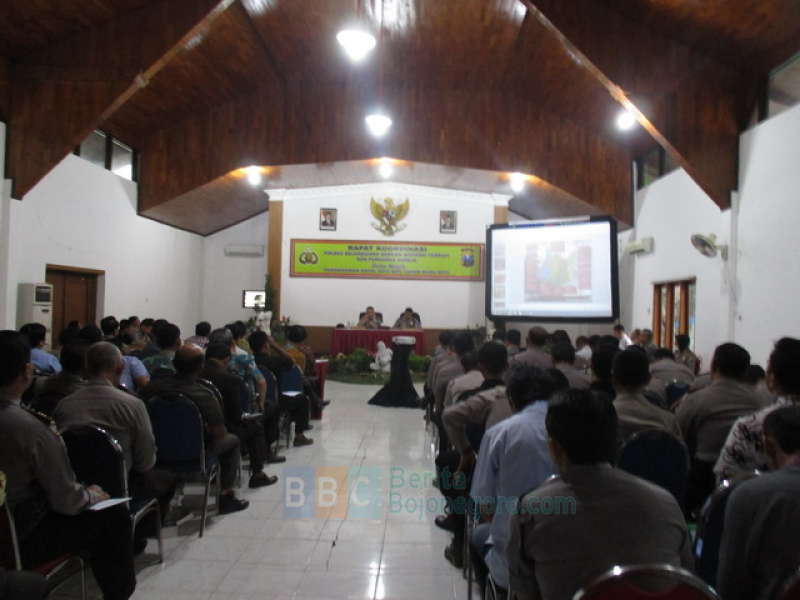Polres Lakukan Rapat Koordinasi dengan Instansi Terkait