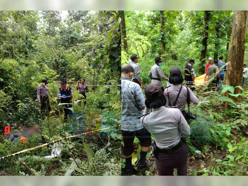 Sesosok Mayat Tak Dikenal Ditemukan di Hutan Dander