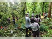 Sesosok Mayat Tak Dikenal Ditemukan di Hutan Dander