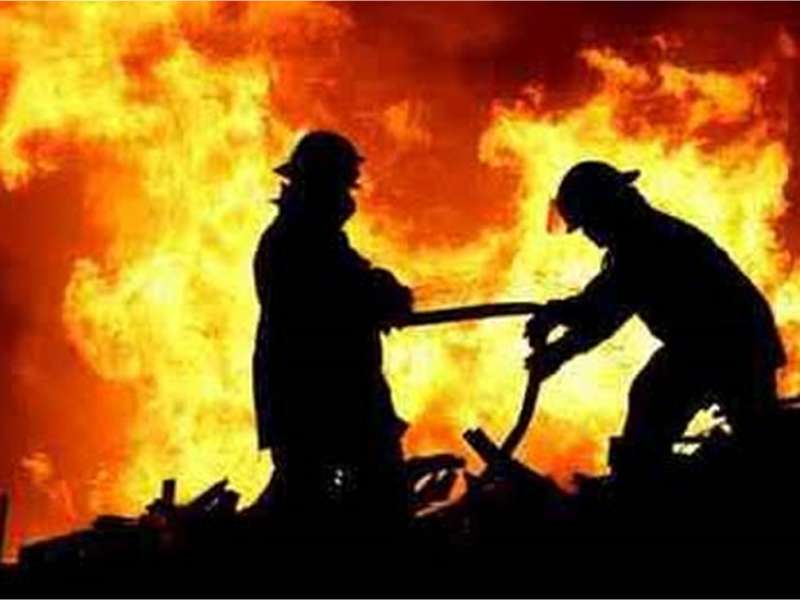 Kebakaran Kios Pasar Sampang, Kerugian Rp 150 Juta