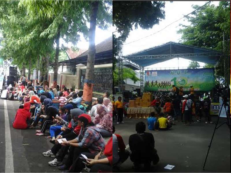 Jalan Sehat Ramaikan Dasawarsa GDK