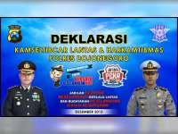Polres Gelar Deklarasi Kamseltibcar Lantas dan Harkamtibmas