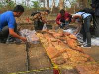 Bangunan Peninggalan Majapahit Ditemukan di Kahyangan Api