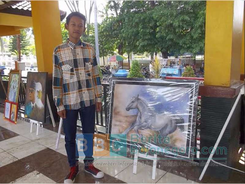Komunitas LAB Gelar Pameran Jalanan Bersama di Alun-Alun