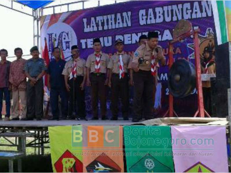 Pramuka Balen Gelar Kemah Latgab Antar Kecamatan