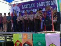 Pramuka Balen Gelar Kemah Latgab Antar Kecamatan