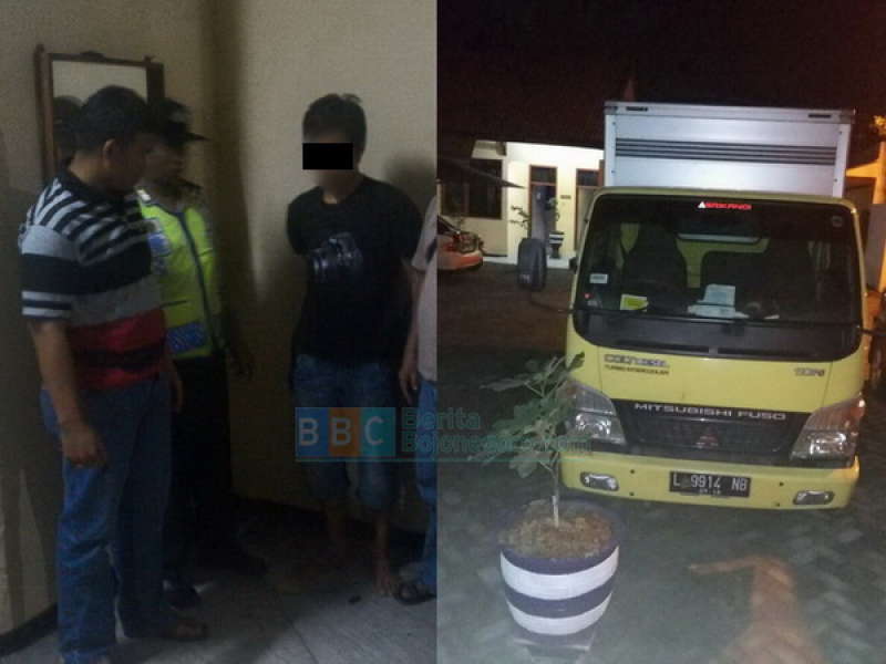 Bawa Kabur Truk Boks, Pria asal Probolinggo Diamankan Polisi