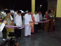 Gus Ipul Resmikan Balai Desa Klampok, Kapas