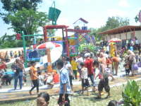 Usai Diresmikan, Water Park Dander Diserbu Ribuan Pengunjung