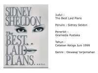 Seberapa Batas Rencana Manusia?