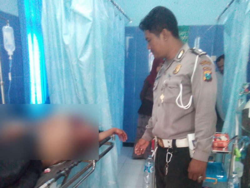 Dua Motor Saling Tabrak, Dua Pengendara Luka-Luka