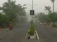 Pagi Ini, Bojonegoro Diselimuti Kabut