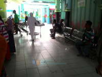 Lupa Nyalakan Sein, Dua Motor Supra Bertubrukan