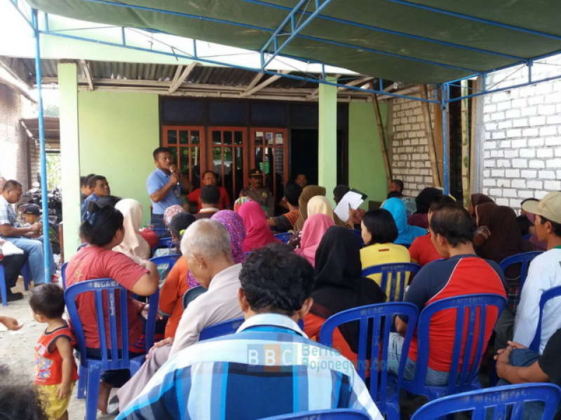 Warga Ngampel Minta Kompensasi Dampak Flaring