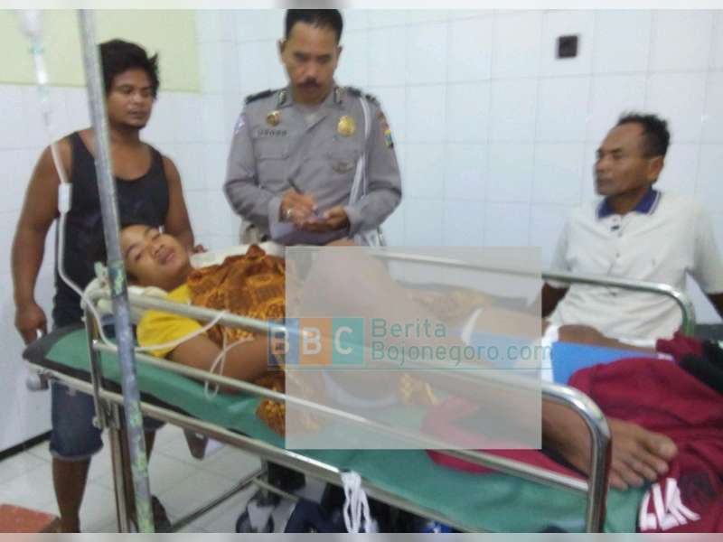 Bermaksud Salip Mobil, Seorang Pelajar Celaka