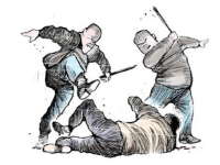 Akibat Salah Paham, Pemuda asal Nganjuk Babak Belur Dihajar Warga