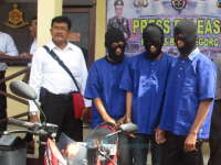 Polisi Ungkap Komplotan Curanmor, Empat Pelaku Diringkus