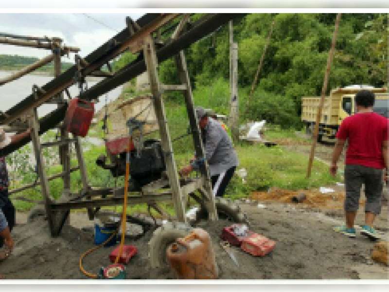 Polisi Gerebek Tambang Pasir Ilegal di Pagerwesi, Trucuk