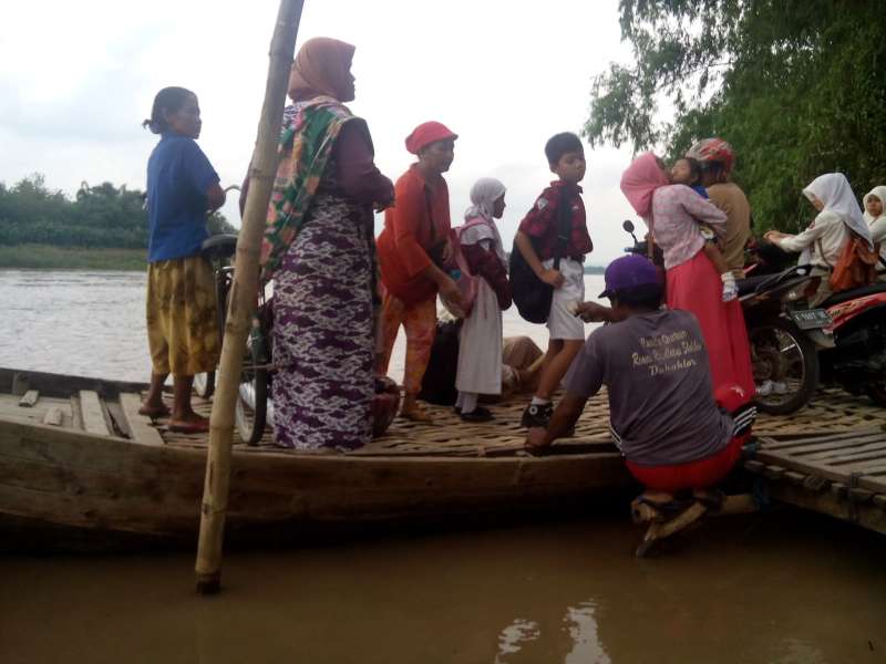 Air Bengawan Solo Naik, Warga Tingkatkan Kewaspadaan