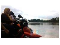 Air Bengawan Solo Surut, Warga Masih Waspada