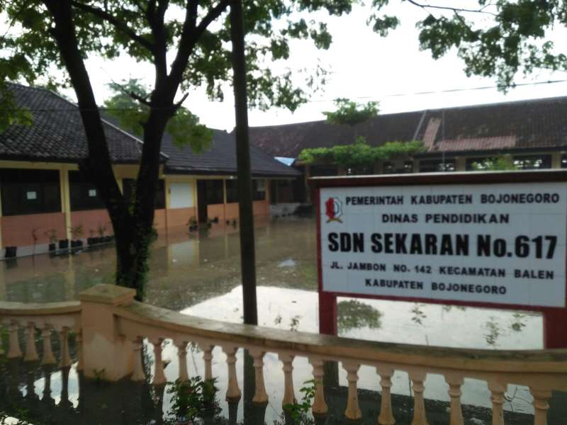 Banjir Luapan Bengawan Solo Rendam 663 Rumah Warga 