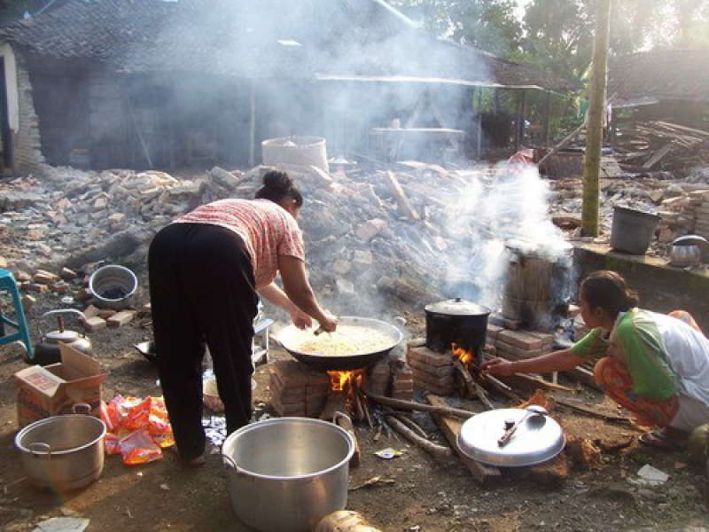 Bantuan Bahan Dapur Umum Bagi Pengungsi Siap Disalurkan