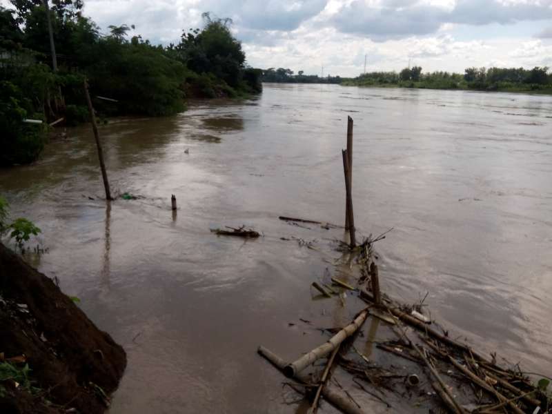 Bengawan Surut, Tanah Bantaran Rawan Longsor 