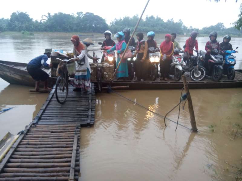Permukaan Bengawan Naik Lagi, Bojonegoro Siaga Satu 