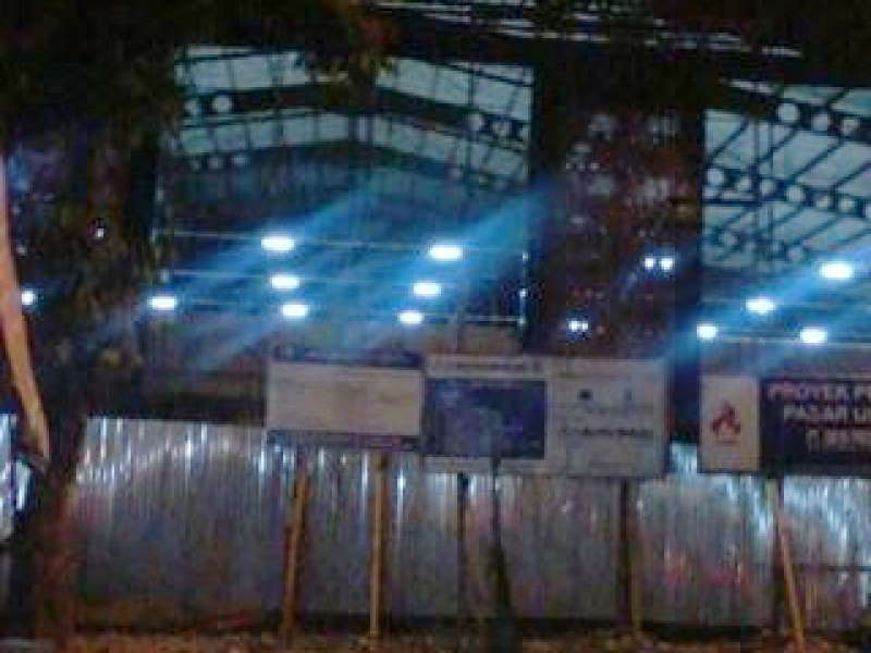 Tahap Kedua Pembangunan Pasar Kalitidu Dikerjakan Akhir Maret