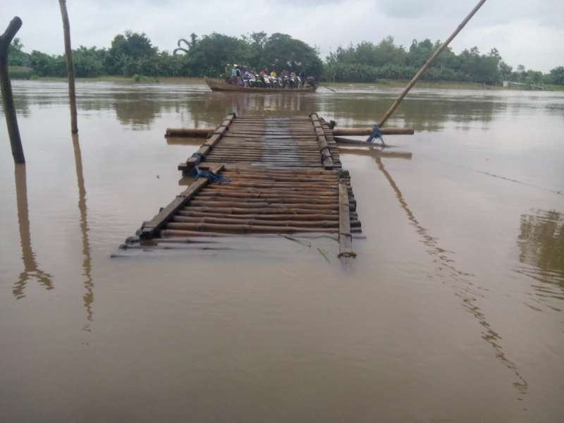 TMA Bengawan Solo Maksimal Terjadi Pukul 14.00 – 15.00 WIB