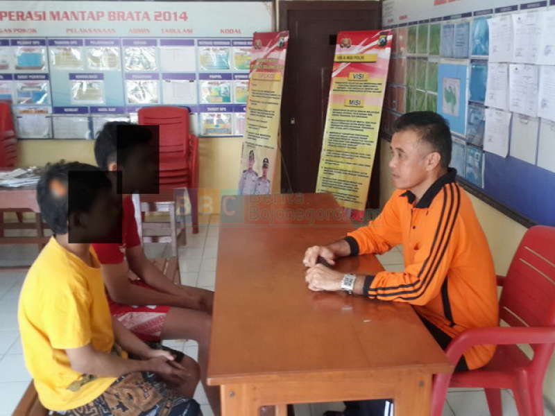 Hendak Rampas Handphone, Dua Pelajar Diamankan Polisi