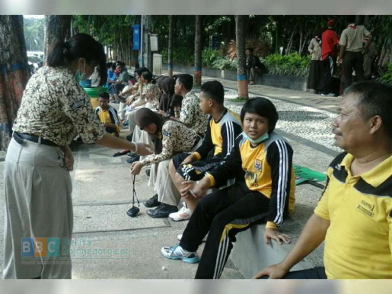 Asah Jiwa Sosial Siswa, SMPN 1 Bojonegoro Bentuk Komunitas KOPSA