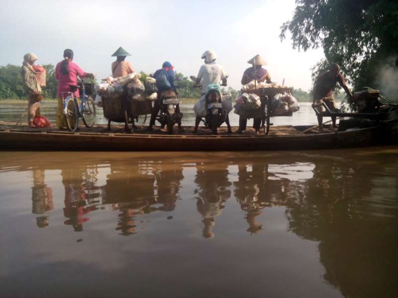 Permukaan Bengawan Solo Terus Bergerak Naik