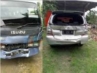 Anak Sekolah Nyebrang Jalan, Kecelakaan Karambol Pun Terjadi