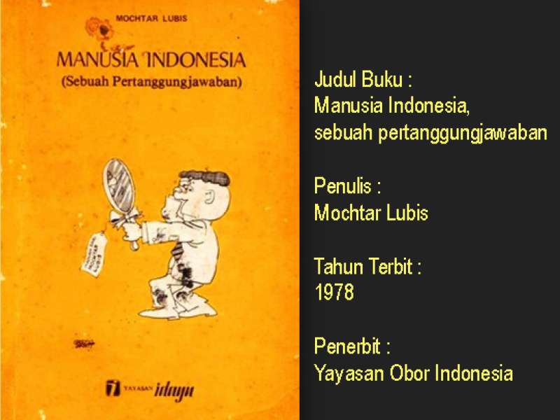 Manusia Indonesia Kok Buruk-Buruk Ya?