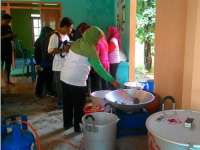 Uji Coba Dapur Darurat Bencana, PMI Masak 500 Bungkus Nasi Dalam 120 Menit
