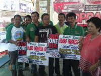 Peserta Touring Serahkan Bantuan Pot dan Papan Petunjuk Lokasi Wisata