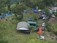 Pajero Indonesia One Touring dan Bakti Sosial di Bojonegoro