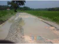 Jalan Poros Desa di Menilo (Soko) Rusak Parah, Warga  Merasa Resah