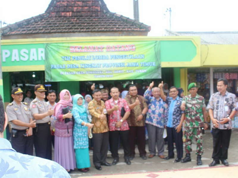 Pasar Desa Sokosari Masuk 6 Pasar Terbaik se-Jawa Timur