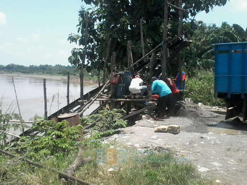 Reskrim Kembali Tangkap Pelaku Tambang Pasir Ilegal